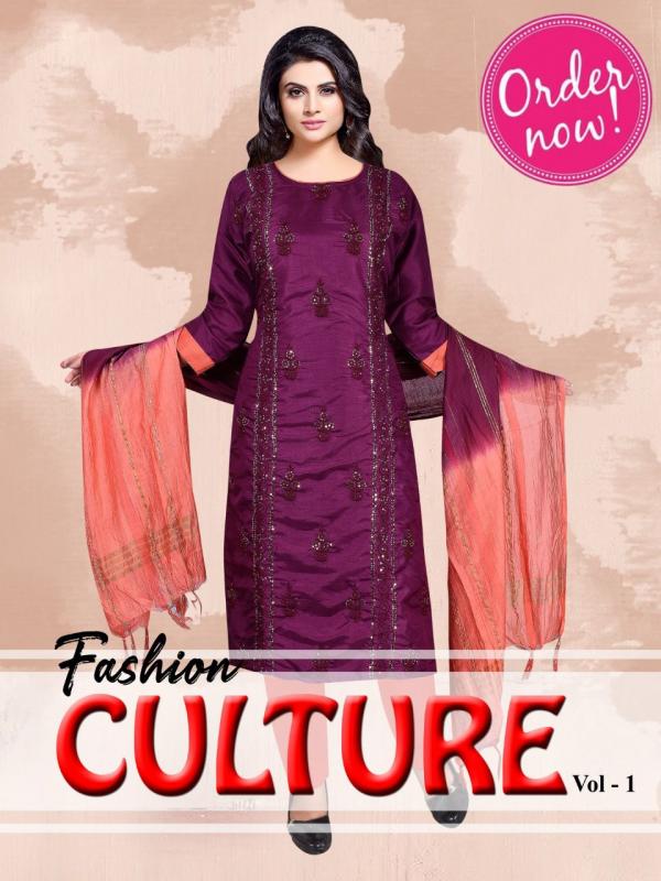 BEAUTY CULTURE Vol 1 Silk Designer Exclusive Kurti collection